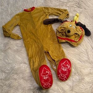 Kids grinch max costume (X3)
